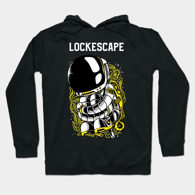 LockEscape - Cool Spacesuit Art and Drawing Hoodie by LetShirtSay